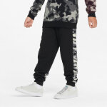 Jogging ajust� � motif camouflage ess + camo noir en coton