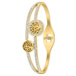 Jonc femme so charm - b2931 - dore - bracelet arbre de vie