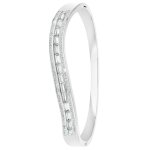 Jonc femme so charm - b3394 - argent - bracelet mode argent�