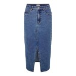 Jupe en denim bleu fawn