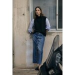 Jupe droite en jeans raphi bleu elle Jupe droite en jeans raphi bleu elle