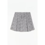 Jupe fille, evase, patineuse leoragi blanc