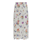 Jupe longue blanc en viscose xena
