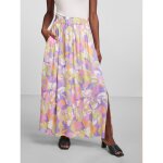 Jupe longue violet en viscose