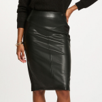 Jupe mi - longue femme morgan noir Jupe mi - longue femme morgan noir