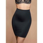 Jupe mi - longue taille haute invisible sculptante noir bye bra