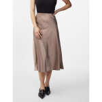 Jupe midi gris