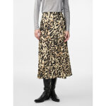 Jupe midi noir quin
