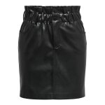 Jupe en simili - cuir noir ora