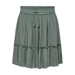 Jupe vert fonc en viscose clio