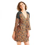 Kimono pomm poire marron