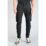 Koge army jogg tapered arqu noir en coton