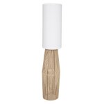 Lampadaire aissa, papier et mtal, blanc, h130 cm