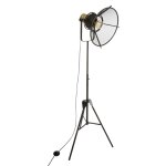 Lampadaire trpied rodo noir h 149