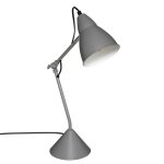 Lampe arc aude gris h 62