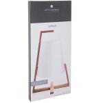 Lampe bambou et abat - jour plastique h31