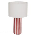 Lampe à poser champignon secteur frida rouge grenat Lampe à poser champignon secteur frida rouge grenat