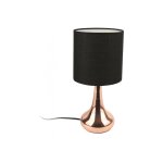 Lampe cuivre et noir firmin Lampe cuivre et noir firmin