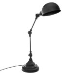 Lampe en métal noir Lampe en métal noir