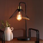 Lampe a poser metal noir sarapol Lampe a poser metal noir sarapol