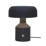 Lampe  poser en mtal porto noir