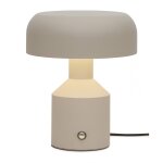 Lampe à poser en métal porto sable Lampe à poser en métal porto sable