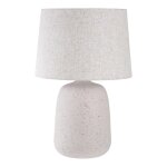 Lampe de table croft c�ramique structure en sable