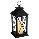 Lanterne led h28 gris