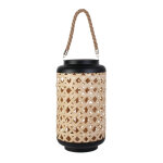 Lanterne tresse sepik - noir