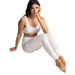 Legging taille haute en coton - blanc Legging taille haute en coton - blanc