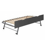 Lit gigogne pour lit junior couchage 90 * 190 gris