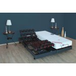 Lit de relaxation matelas mousse  mmoire de forme et sommier electriques  plots multidirectionnels ...