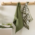 Lot de 2 ou de 4 torchons riou - vert