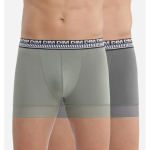 Lot de 2 boxers - 3d flex stay and fit x2 dim homme en coton