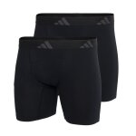 Lot de 2 boxers brief ergonomiques homme active flex cotton adidasport noir en coton Lot de 2 boxers brief ergonomiques homme active flex cotton adidasport noir en coton