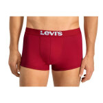 Lot de 2 boxers ceinture lastique - rouge en coton