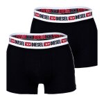 Lot de 2 boxers coton noir / noir