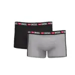 Lot de 2 boxers coton noir / gris