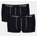 Lot de 2 boxers courts homme noir Lot de 2 boxers courts homme noir
