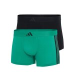 Lot de 2 boxers homme active flex cotton 3tripes adidasport multicolore en coton Lot de 2 boxers homme active flex cotton 3tripes adidasport multicolore en coton