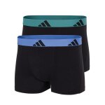 Lot de 2 boxers homme active flex cotton adidas sport en coton noir