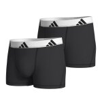 Lot de 2 boxers homme active flex cotton adidasport blanc en coton noir Lot de 2 boxers homme active flex cotton adidasport blanc en coton noir