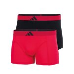 Lot de 2 boxers homme active flex cotton body adidasport rouge en coton Lot de 2 boxers homme active flex cotton body adidasport rouge en coton