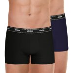 Lot de 2 boxers homme duo essentiel athena bleu en coton