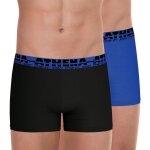 Lot de 2 boxers homme easy sport athena bleu en coton Lot de 2 boxers homme easy sport athena bleu en coton