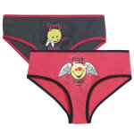 Lot de 2 boxers imprimés dark angel by smiley pomm'poire noir en coton Lot de 2 boxers imprimés dark angel by smiley pomm'poire noir en coton
