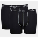 Lot de 2 boxers midi homme noir Lot de 2 boxers midi homme noir