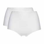 Lot de 2 culottes hautes - blanc playtex en coton bio