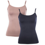 Set de 2 dbardeurs amincissants noir et rose