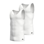 Lot de 2 dbardeurs homme active flex cotton adidasport blanc en coton